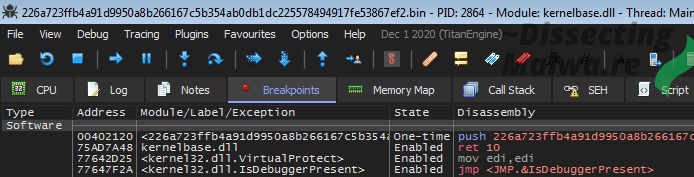 Breakpoints