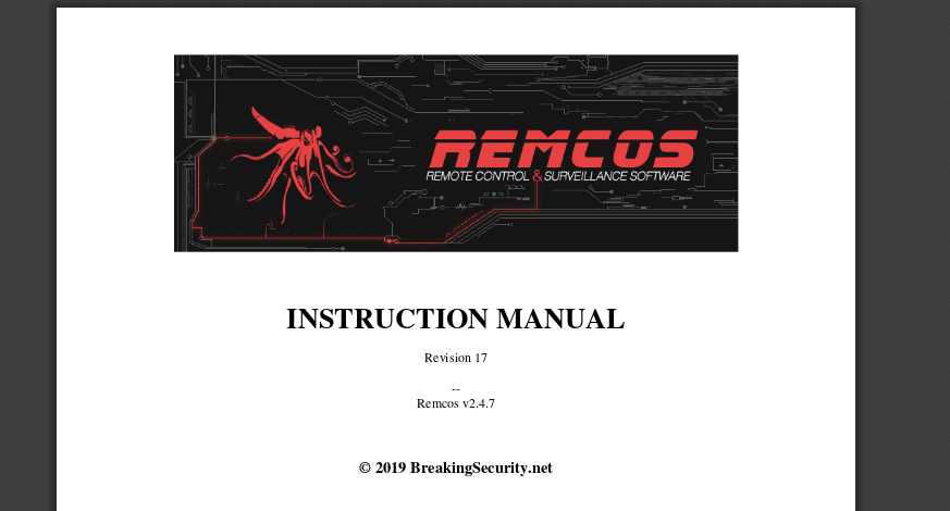 Remcos Manual