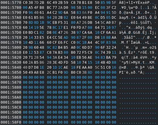 File padding